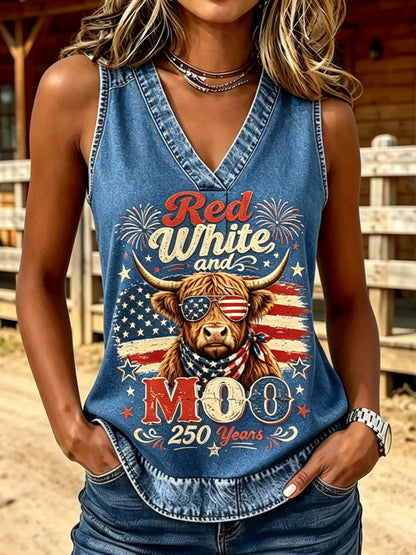 Women's American 250-Year Western Style Vest