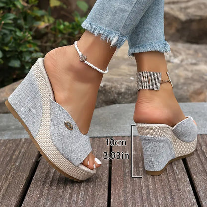 Women's Stylish Comfortable Espadrille Slip-On Sandals