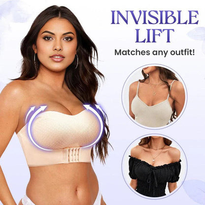 PerfectPushTM – Trägerloser Push-up-BH mit Frontverschluss | 50% Rabatt