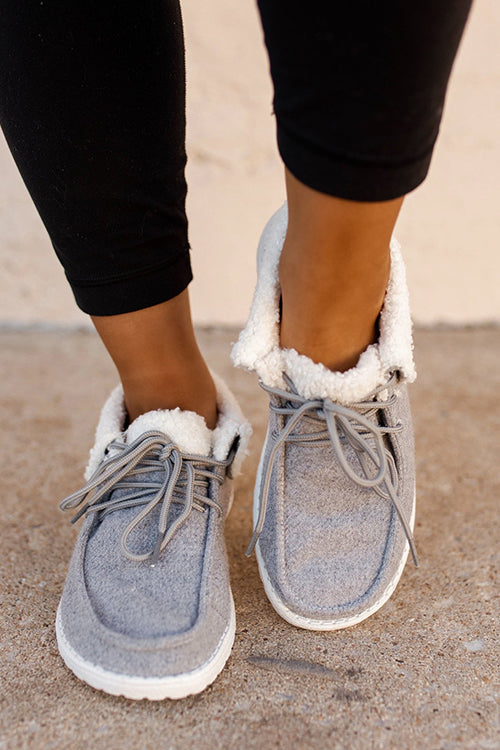 Gypsy Jazz Odeme Sherpa Cuffed Sneaker