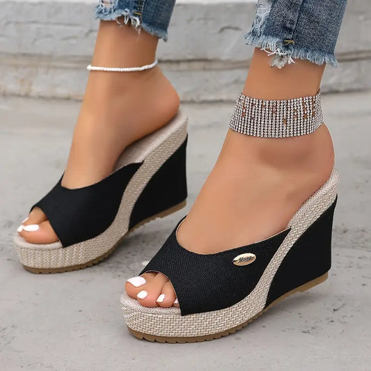 Women's Stylish Comfortable Espadrille Slip-On Sandals