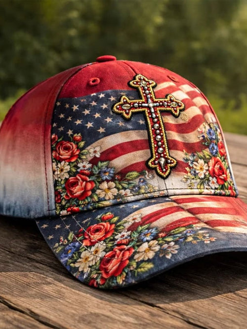 American 250th Anniversary Embroidered Baseball Cap (Unisex)