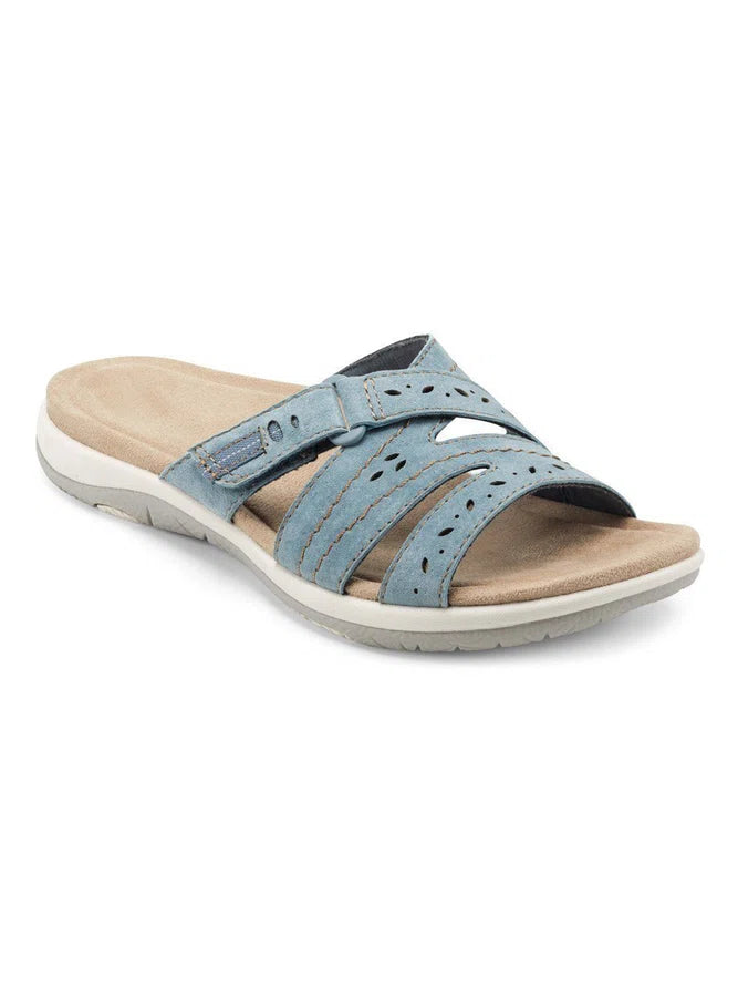 Leather Soft Footbed Orthopedic Arch-Support Slippers