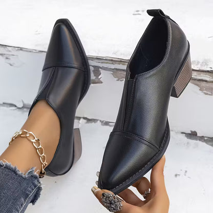 Women's Comfortable slip-on Ankle Boots