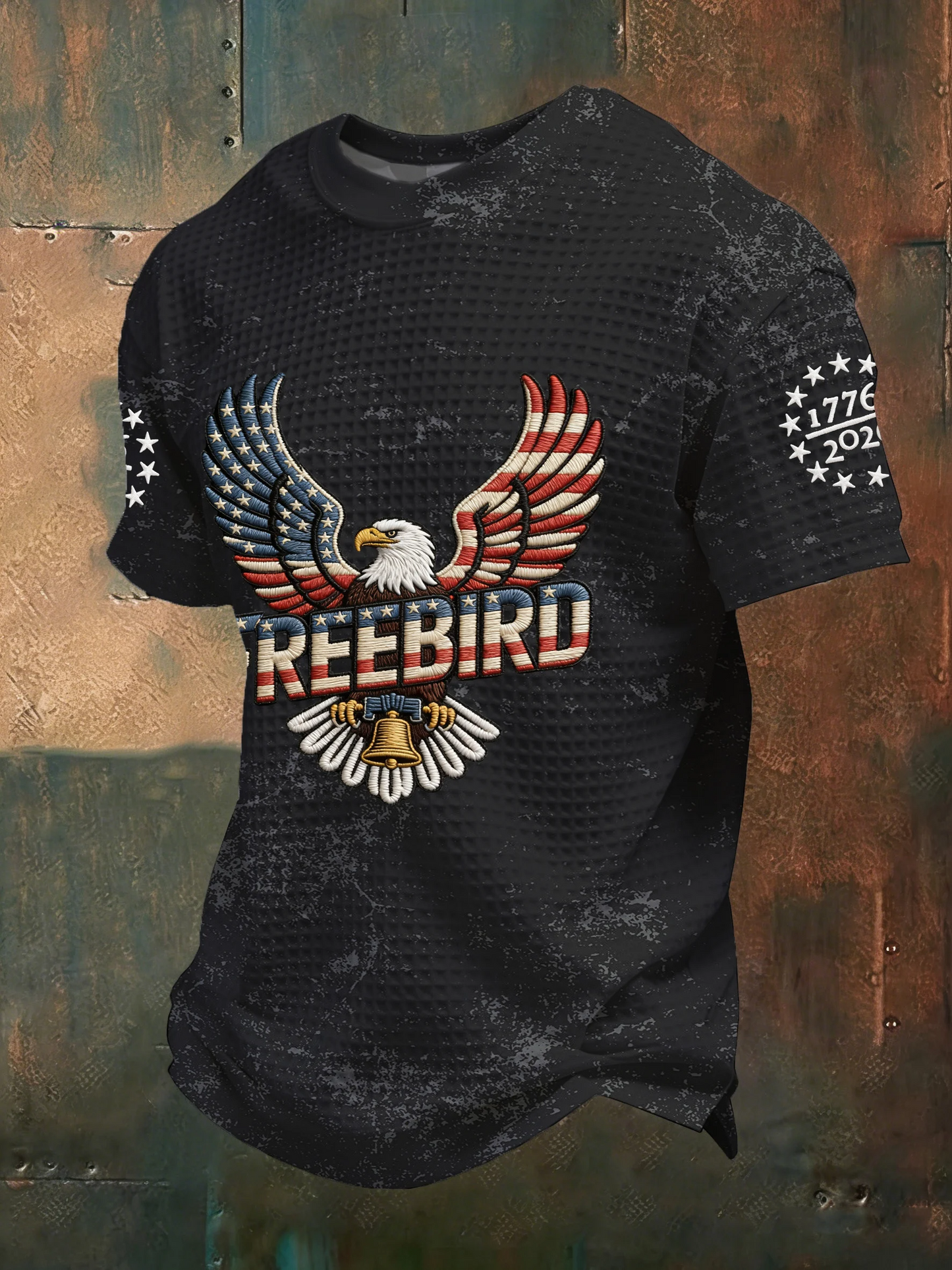 Men's American 250th Anniversary Print Casual Top