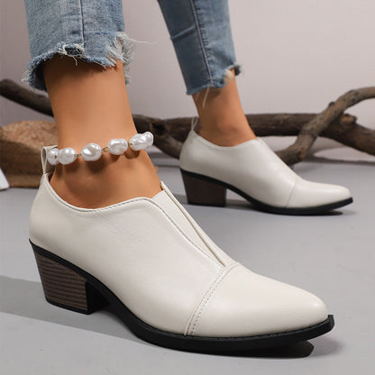 Women's Comfortable slip-on Ankle Boots