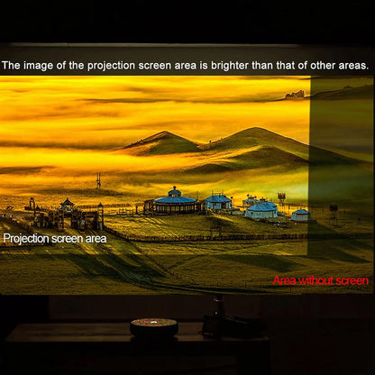 🔥Anti-Light 4K Projector Screen (16:9)🎥✨
