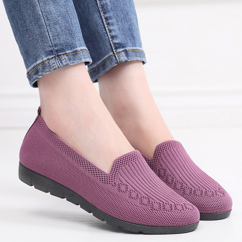 🔥Women's Stylish Knit Mesh Slip-on Sneakers