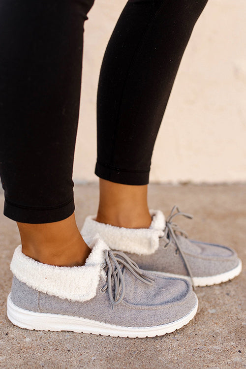 Gypsy Jazz Odeme Sherpa Cuffed Sneaker
