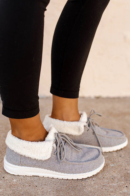 Gypsy Jazz Odeme Sherpa Cuffed Sneaker