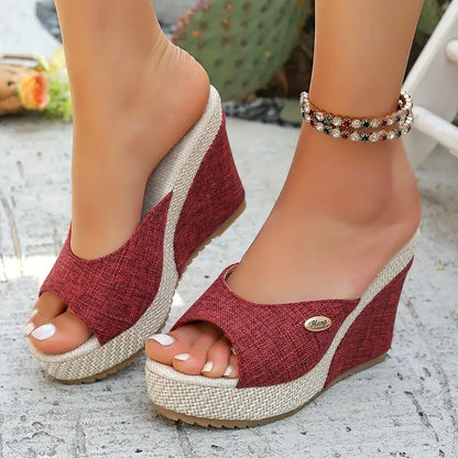 Women's Stylish Comfortable Espadrille Slip-On Sandals