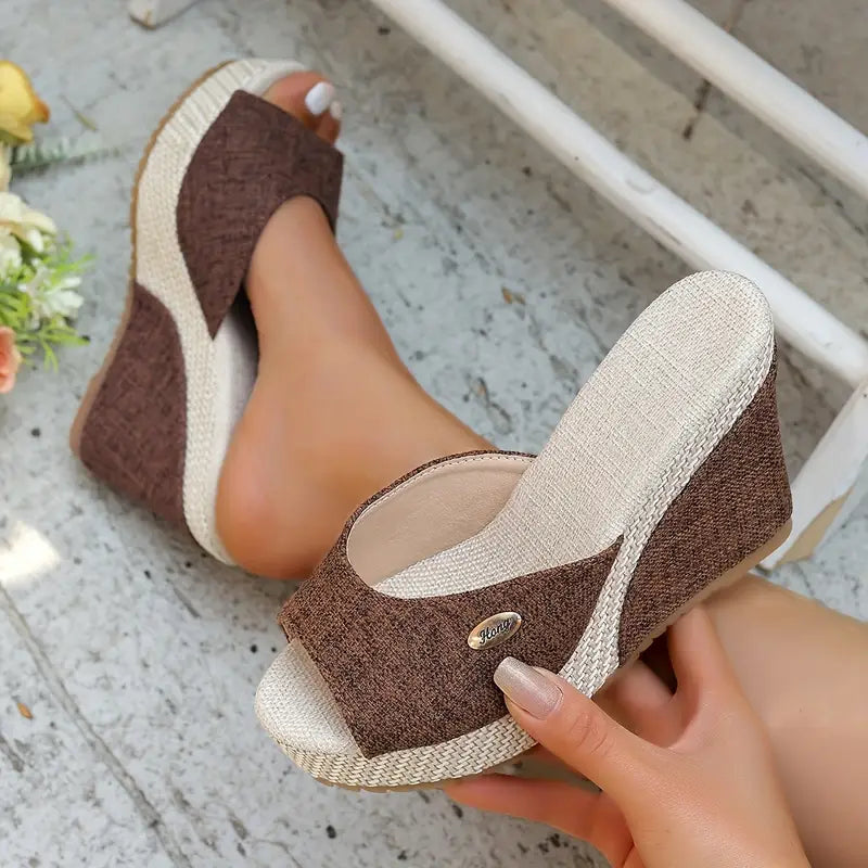 Women's Stylish Comfortable Espadrille Slip-On Sandals