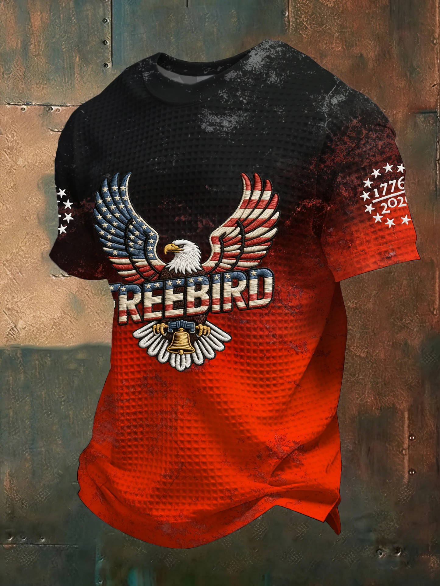 Men's American 250th Anniversary Print Casual Top