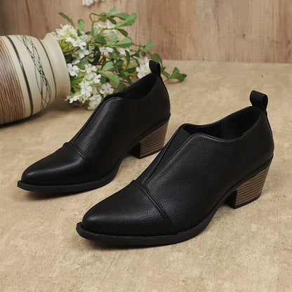 Women's Comfortable slip-on Ankle Boots