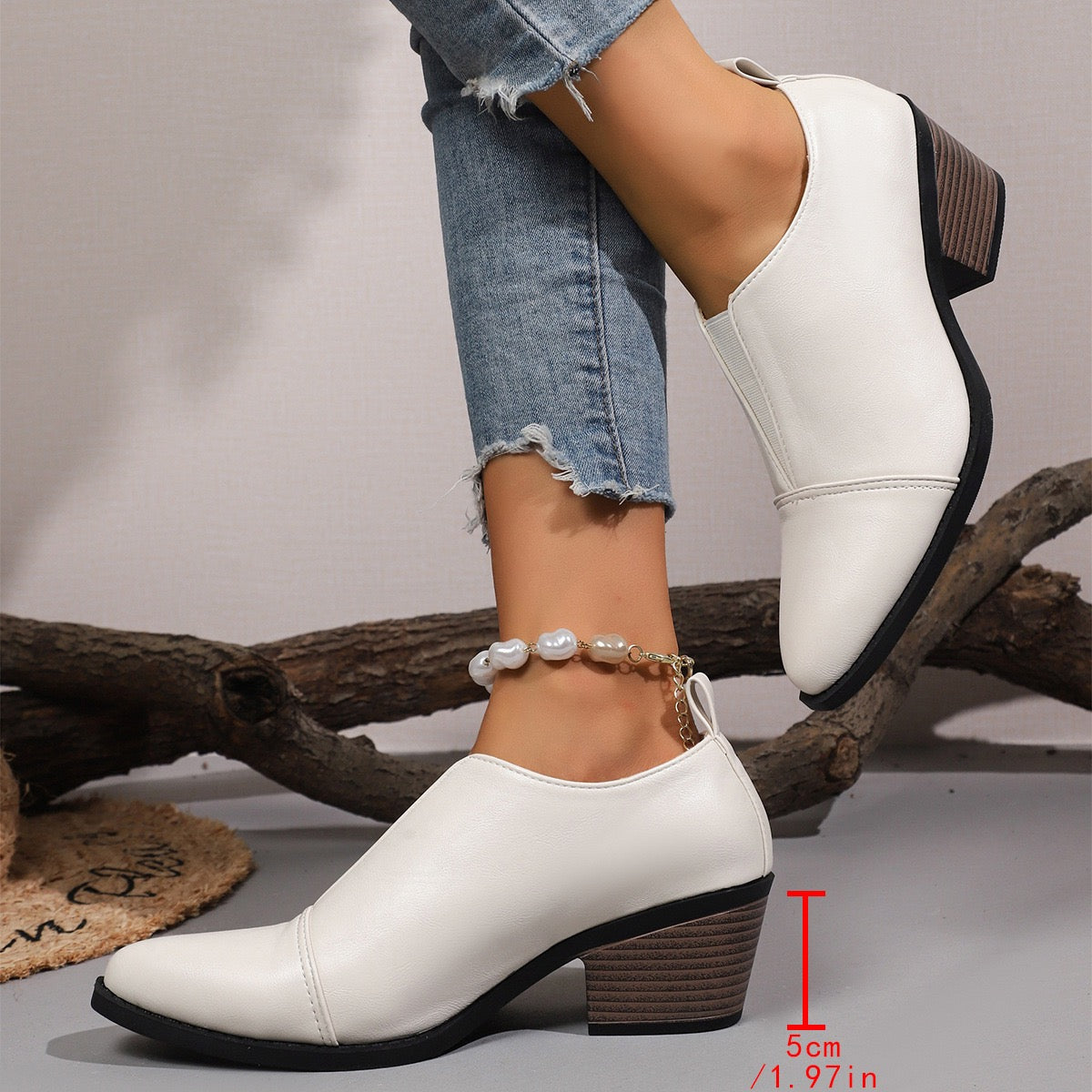 Women's Comfortable slip-on Ankle Boots