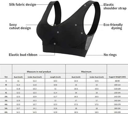 1+1 Gratis | LiftUp BraTM Atmungsaktiver Mesh-Sport-BH