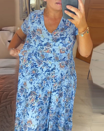 FLORAL PATTERN DRESS