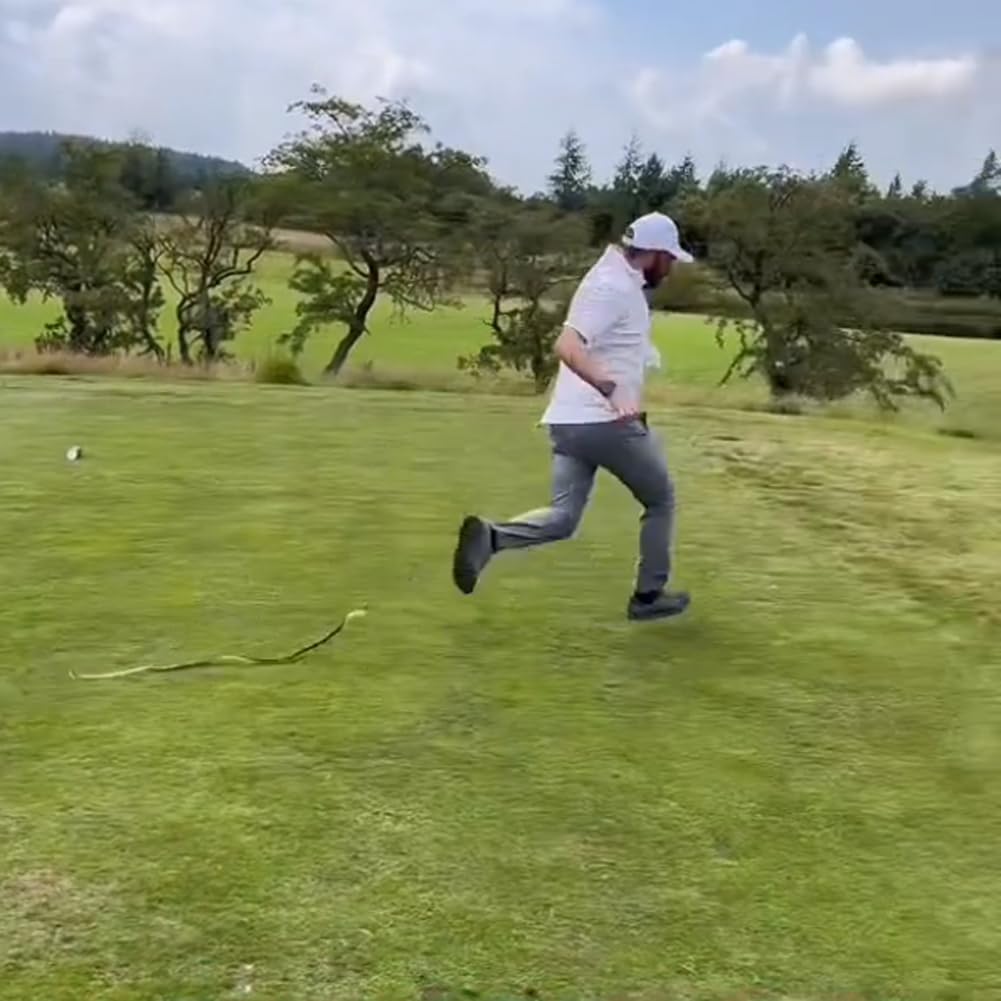 😈Golf Snake Prank with String and Clip🐍