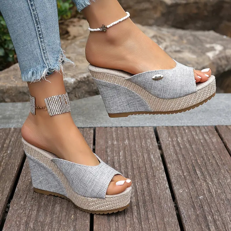 Women's Stylish Comfortable Espadrille Slip-On Sandals