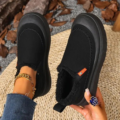 Women's Warmth Slip-On Winter Boots
