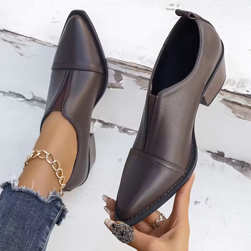 Women's Comfortable slip-on Ankle Boots