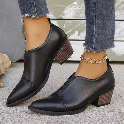 Women's Comfortable slip-on Ankle Boots