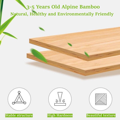 Instant-Use Bamboo Rack – 9 Tiers, No Tools Needed🌿👟