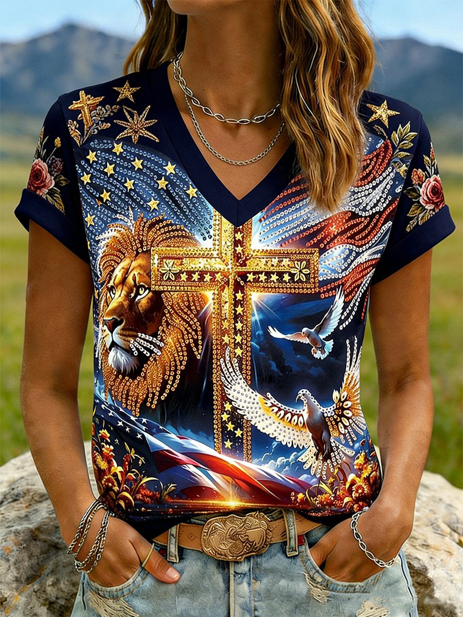Women's 250th Anniversary Patriotic T-shirt
