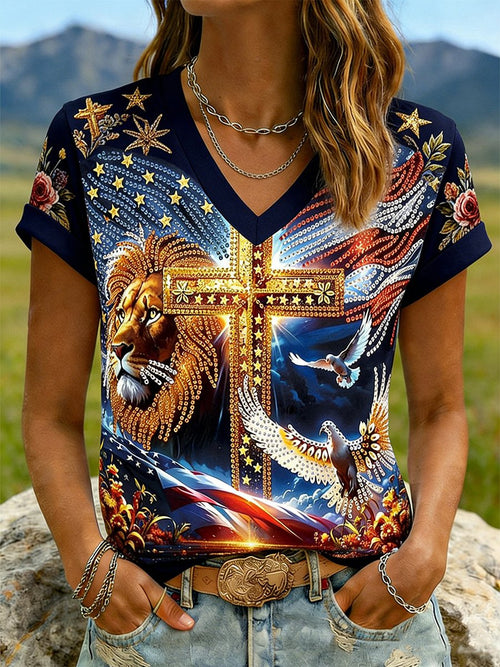 Women's 250th Anniversary Patriotic T-shirt