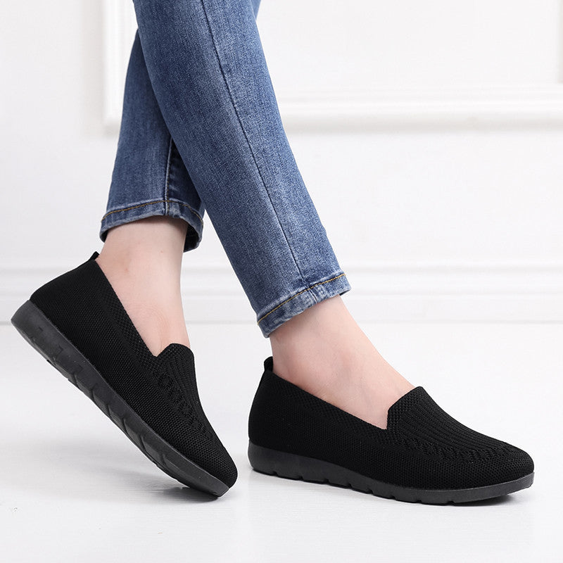🔥Women's Stylish Knit Mesh Slip-on Sneakers