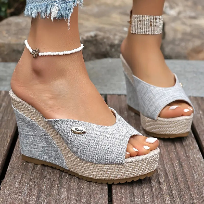 Women's Stylish Comfortable Espadrille Slip-On Sandals