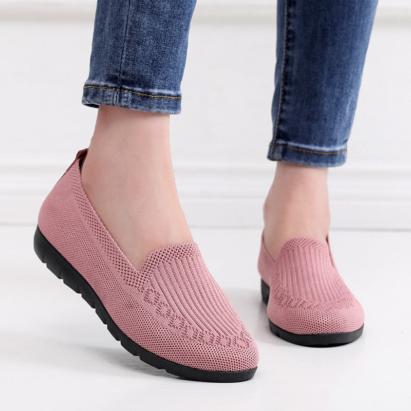 🔥Women's Stylish Knit Mesh Slip-on Sneakers