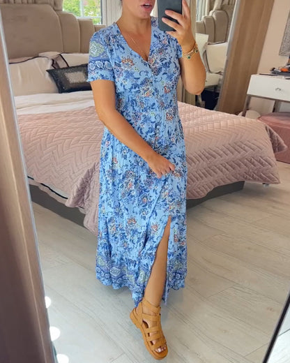 FLORAL PATTERN DRESS