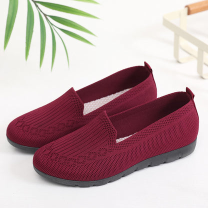 🔥Women's Stylish Knit Mesh Slip-on Sneakers