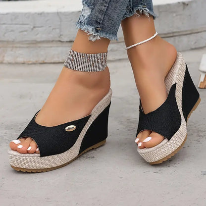 Women's Stylish Comfortable Espadrille Slip-On Sandals