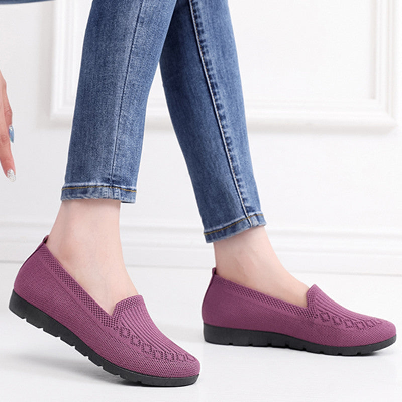 🔥Women's Stylish Knit Mesh Slip-on Sneakers
