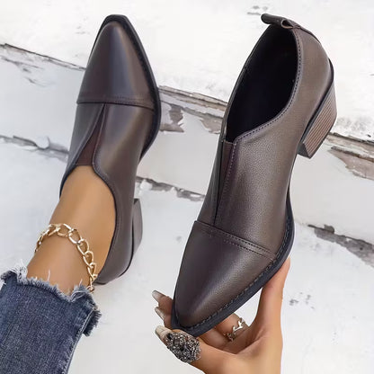 Women's Comfortable slip-on Ankle Boots