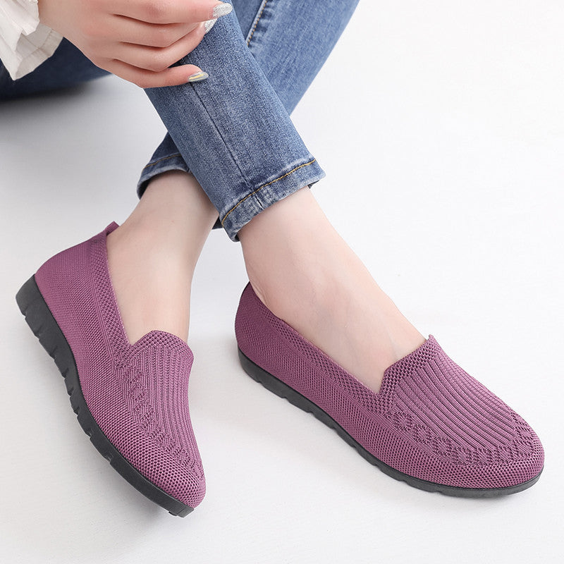 🔥Women's Stylish Knit Mesh Slip-on Sneakers