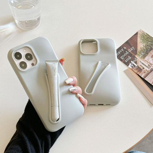 Lip gloss holder phonecase For Iphone