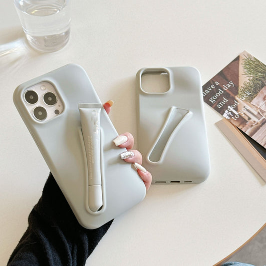 Lip gloss holder phonecase For Iphone