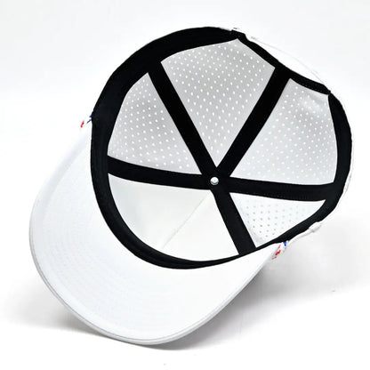 Curves and Clubs American Golf Hat - USA FLAG HAT - ONE SIZE FITS ALL GOLF HAT