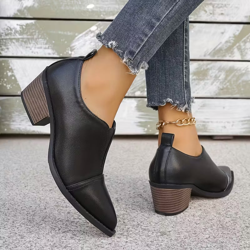 Women's Comfortable slip-on Ankle Boots