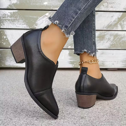 Women's Comfortable slip-on Ankle Boots