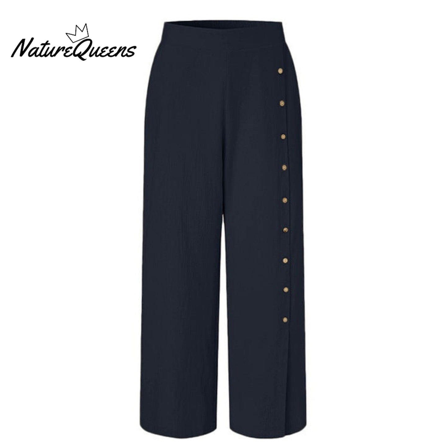 Women's  Cotton And Linen Casual Pants