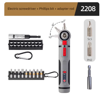 Mini Cordless Electric Screwdriver Kit – Power Up Anywhere